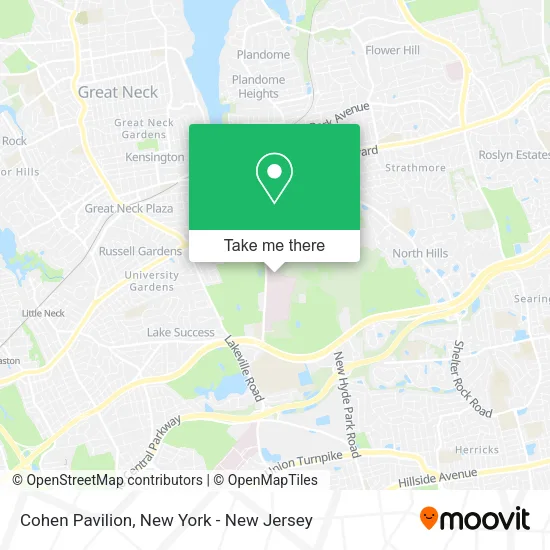 Cohen Pavilion map
