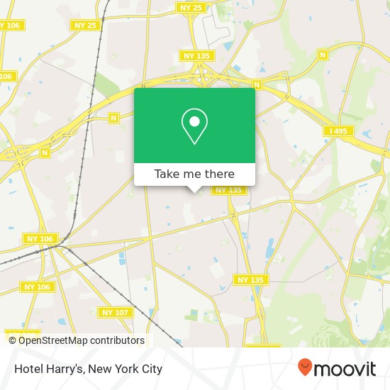 Hotel Harry's map