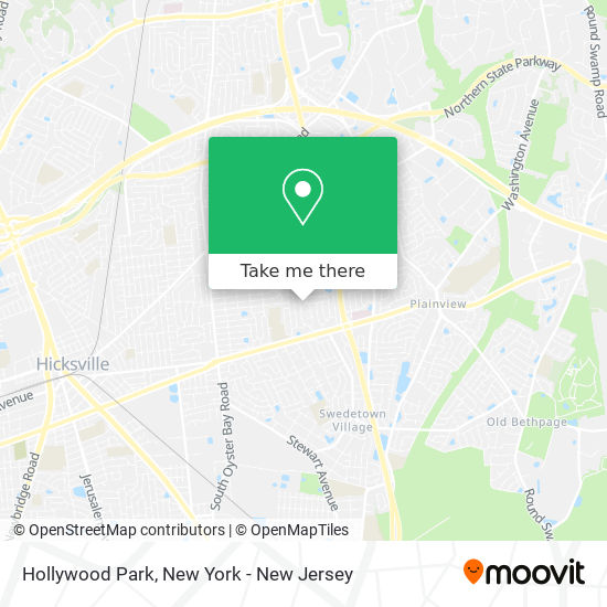 Mapa de Hollywood Park