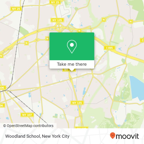 Woodland School map