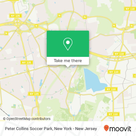 Mapa de Peter Collins Soccer Park
