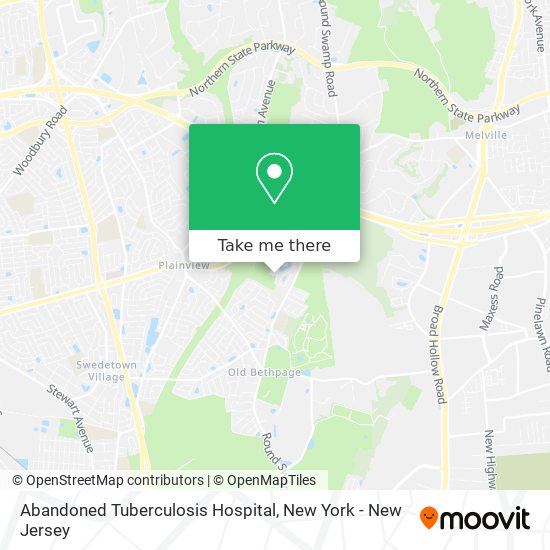 Abandoned Tuberculosis Hospital map