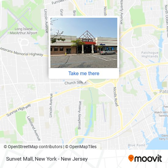 Sunvet Mall map