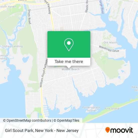 Girl Scout Park map