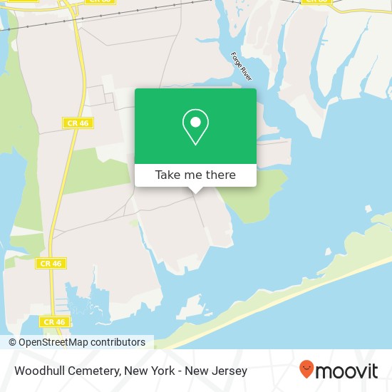 Mapa de Woodhull Cemetery