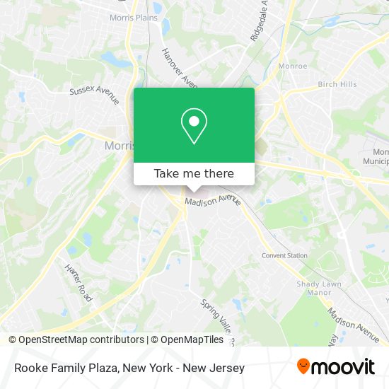 Rooke Family Plaza map