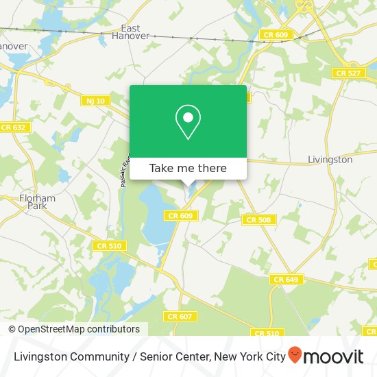 Mapa de Livingston Community / Senior Center
