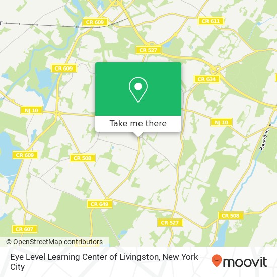 Mapa de Eye Level Learning Center of Livingston