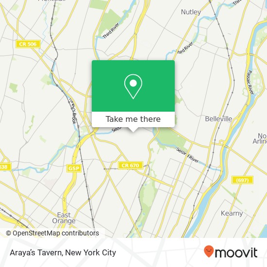 Mapa de Araya’s Tavern