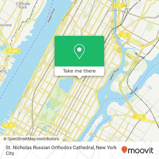 Mapa de St. Nicholas Russian Orthodox Cathedral