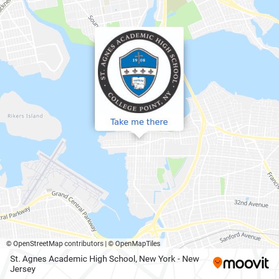 St. Agnes Academic High School map