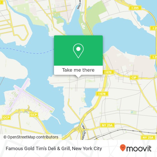 Famous Gold Tim’s Deli & Grill map