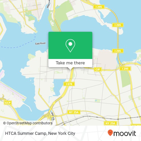Mapa de HTCA Summer Camp