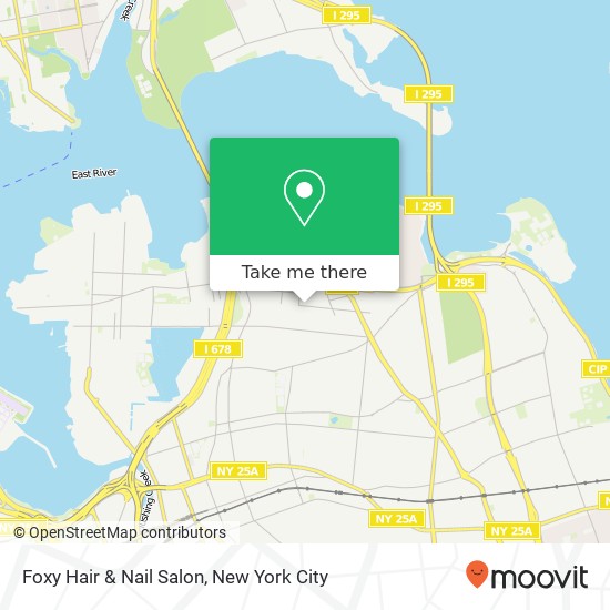 Foxy Hair & Nail Salon map