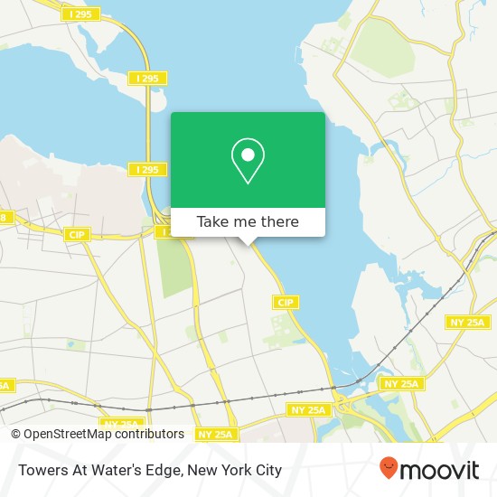 Mapa de Towers At Water's Edge