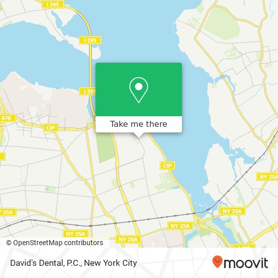 Mapa de David's Dental, P.C.