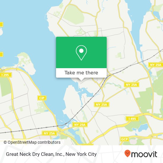 Great Neck Dry Clean, Inc. map