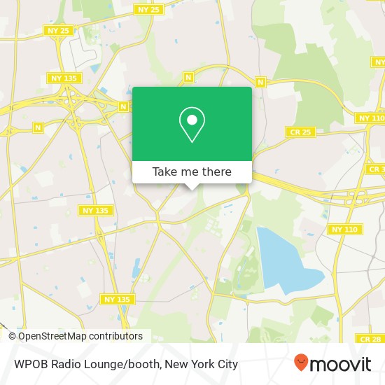 Mapa de WPOB Radio Lounge/booth