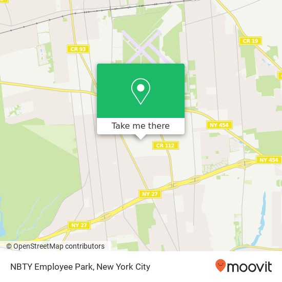 NBTY Employee Park map