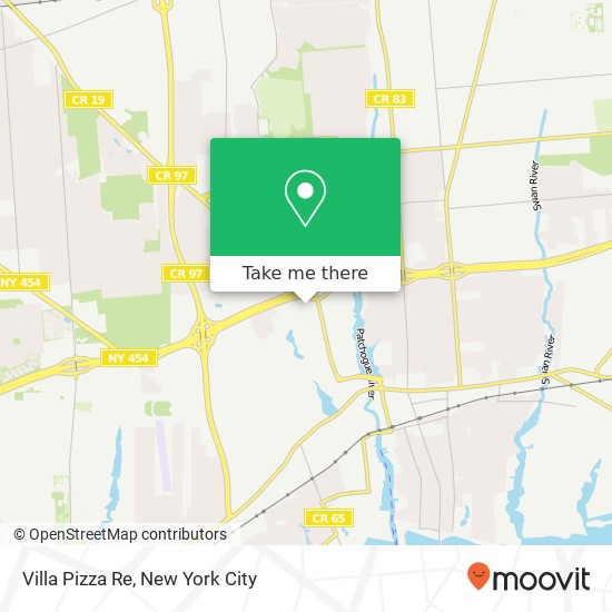 Villa Pizza Re map