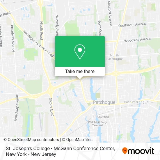 St. Joseph's College - McGann Conference Center map