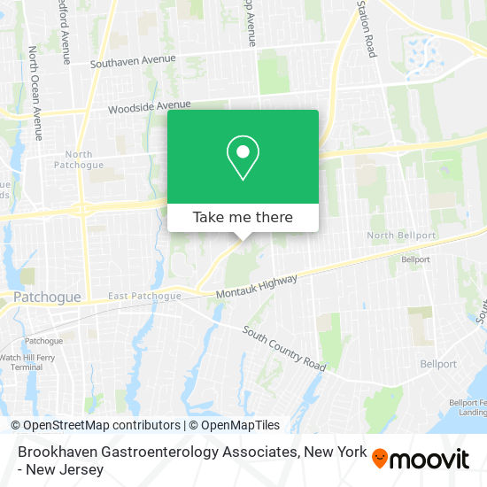 Mapa de Brookhaven Gastroenterology Associates