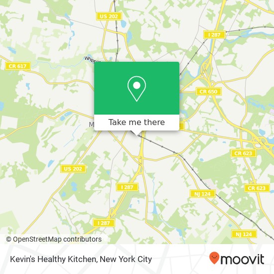 Mapa de Kevin's Healthy Kitchen