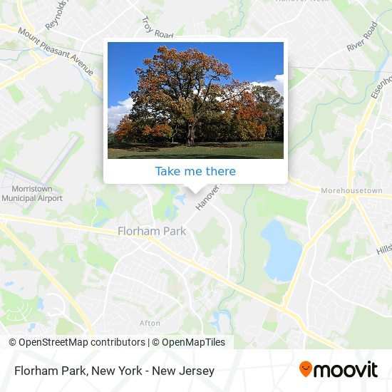 Florham Park map