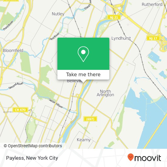 Payless map