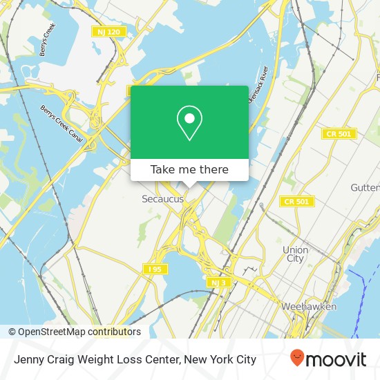 Mapa de Jenny Craig Weight Loss Center