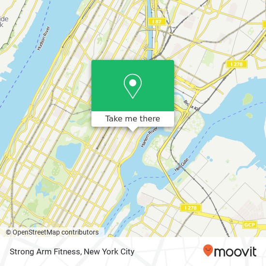 Strong Arm Fitness map
