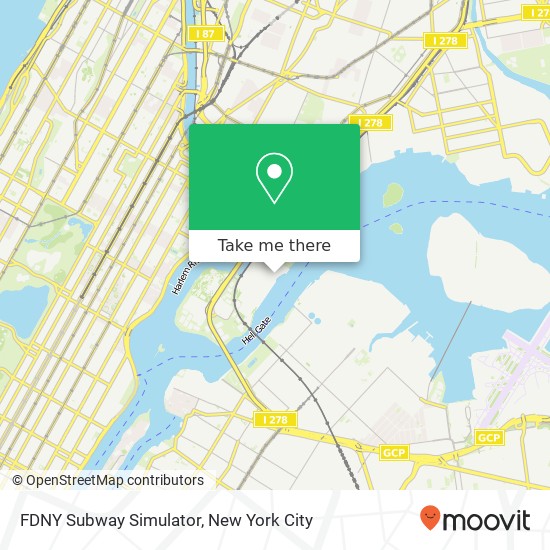 Mapa de FDNY Subway Simulator
