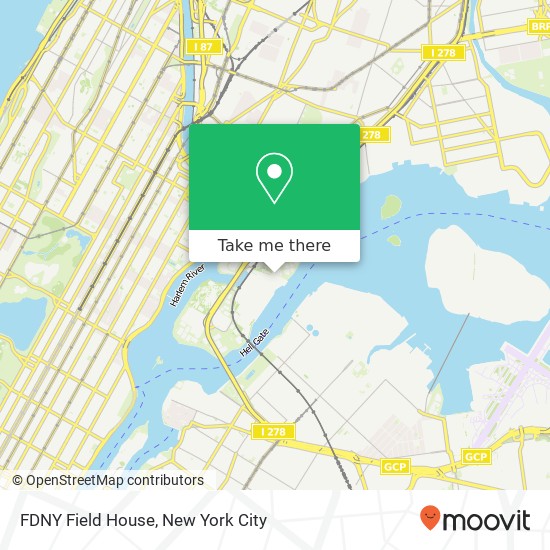 Mapa de FDNY Field House