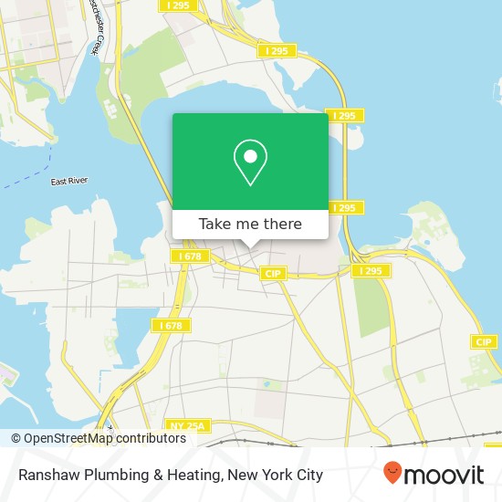 Ranshaw Plumbing & Heating map
