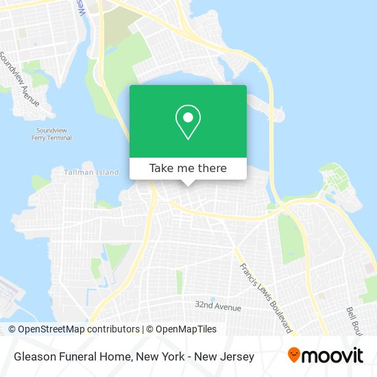 Mapa de Gleason Funeral Home