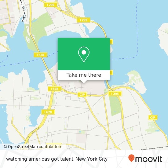 Mapa de watching americas got talent