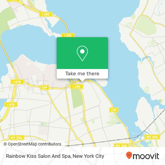 Mapa de Rainbow Kiss Salon And Spa