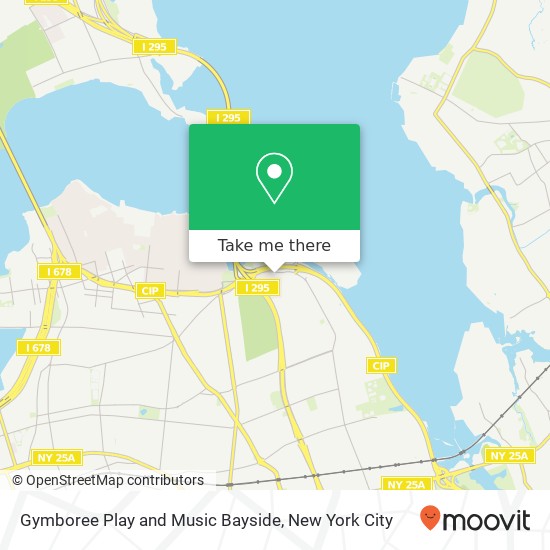 Mapa de Gymboree Play and Music Bayside