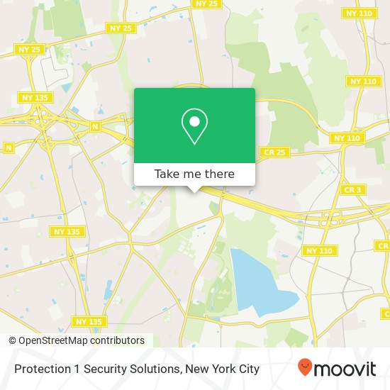 Protection 1 Security Solutions map