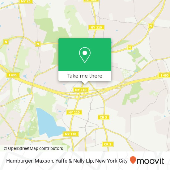 Hamburger, Maxson, Yaffe & Nally Llp map