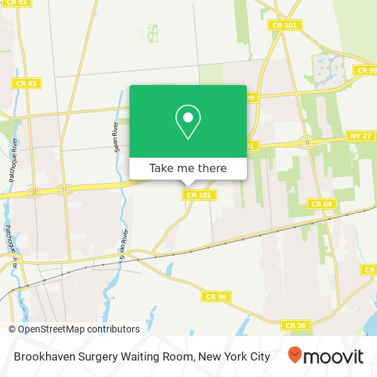 Mapa de Brookhaven Surgery Waiting Room