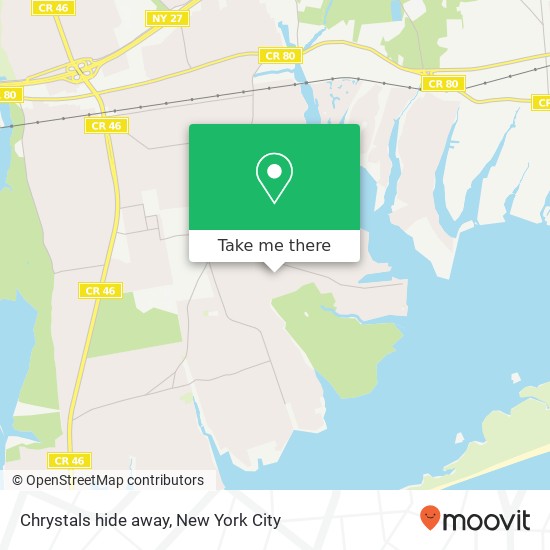 Chrystals hide away map