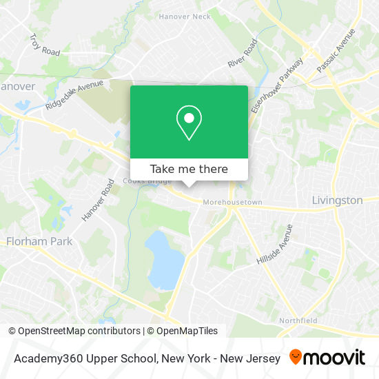 Mapa de Academy360 Upper School