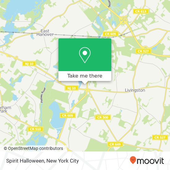 Spirit Halloween map