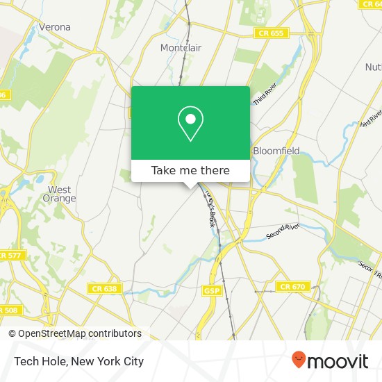 Mapa de Tech Hole