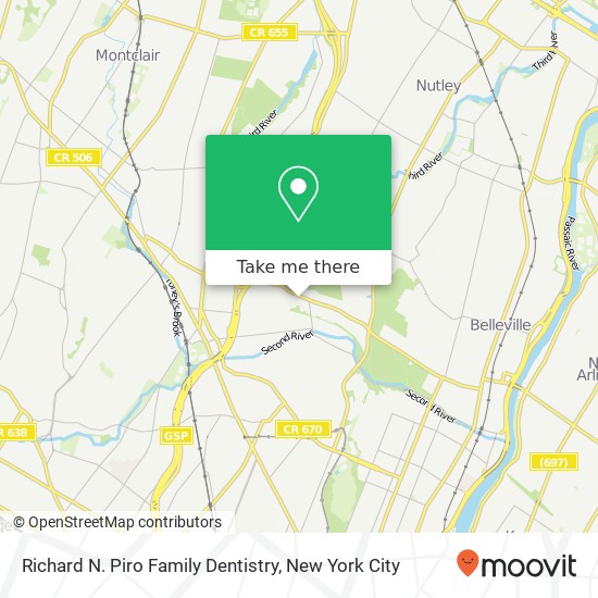 Mapa de Richard N. Piro Family Dentistry