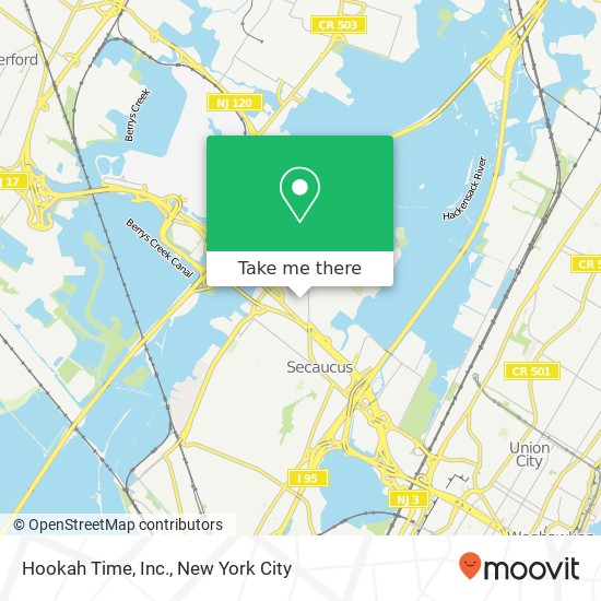 Mapa de Hookah Time, Inc.