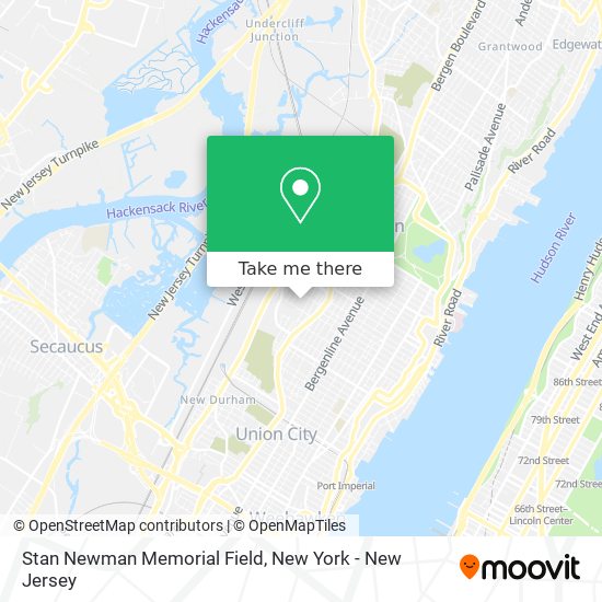 Mapa de Stan Newman Memorial Field