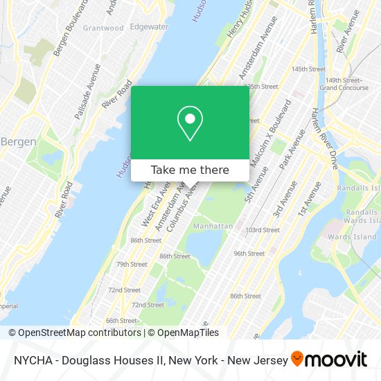 Mapa de NYCHA - Douglass Houses II