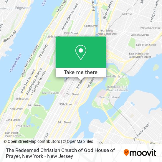 Mapa de The Redeemed Christian Church of God House of Prayer